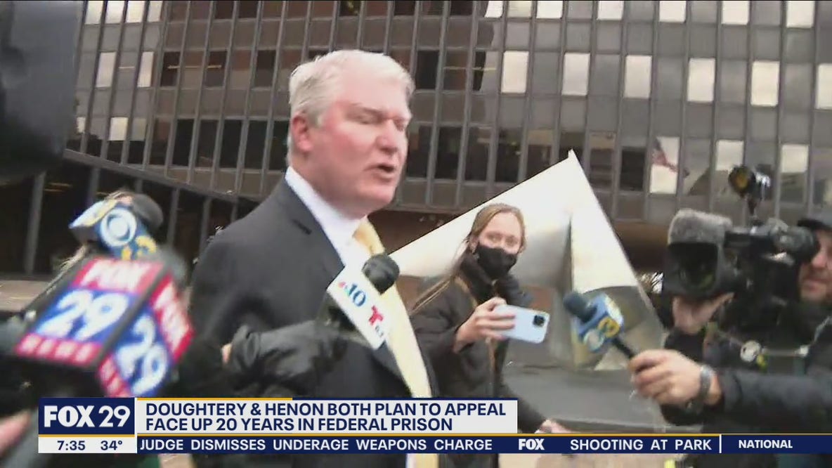 Dougherty, Henon both plan to appeal conviction; face up to 20 years in federal prison